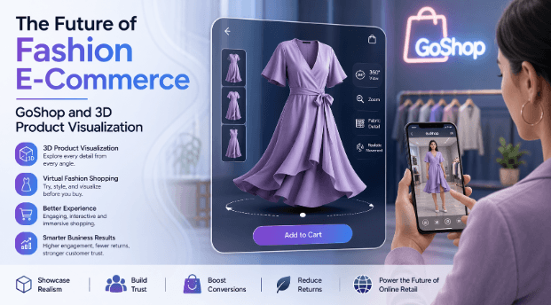 The Future of Fashion E-Commerce: GoShop and 3D Product Visualization